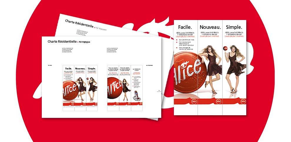 supports evenementiels alice telecom italia