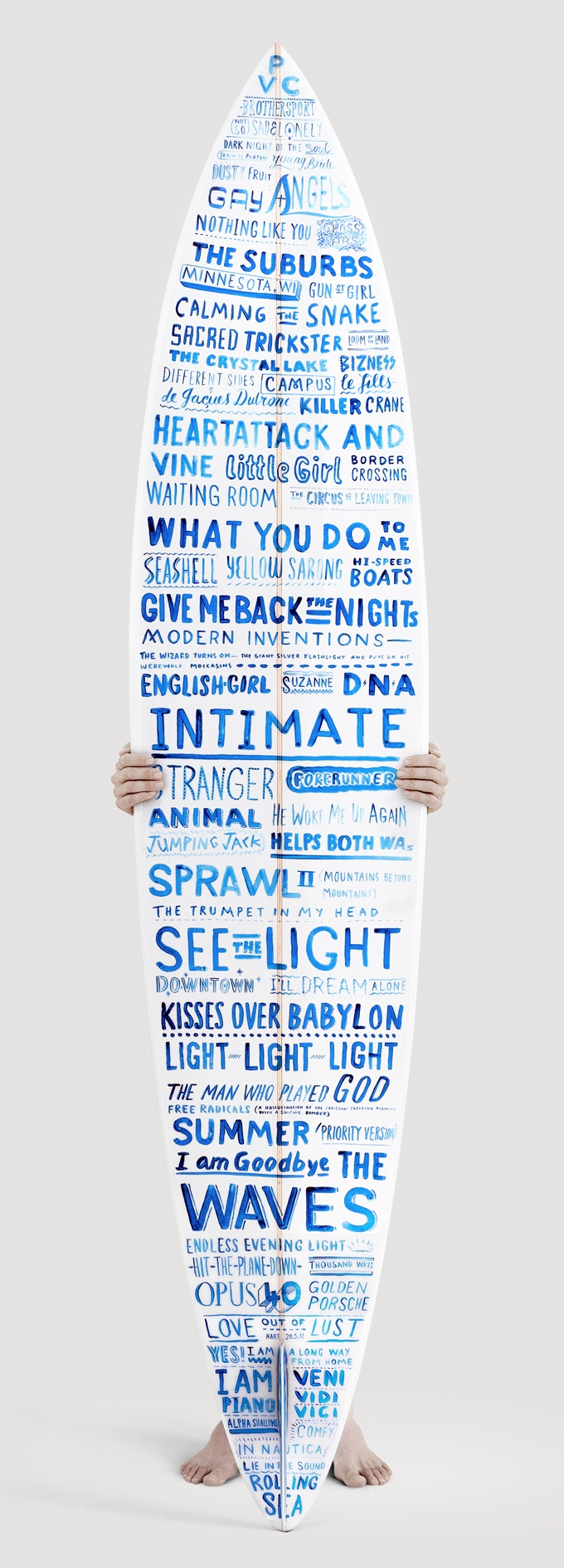 planche de surf illustree pour le delft project