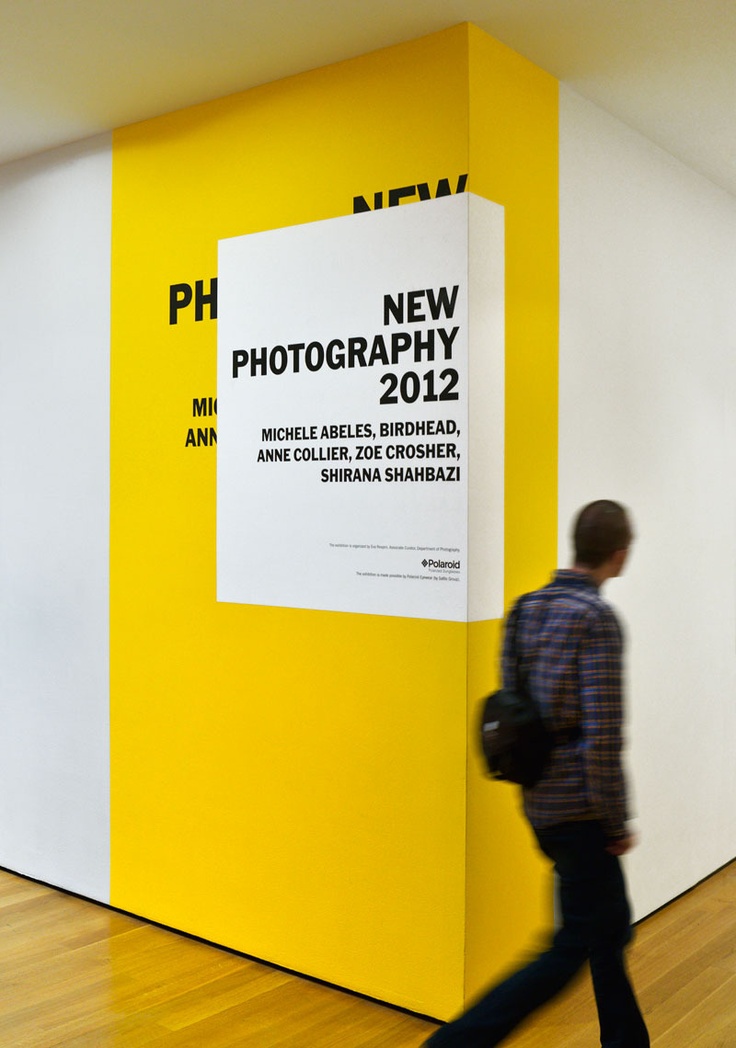 signaletique pour une exposition photo