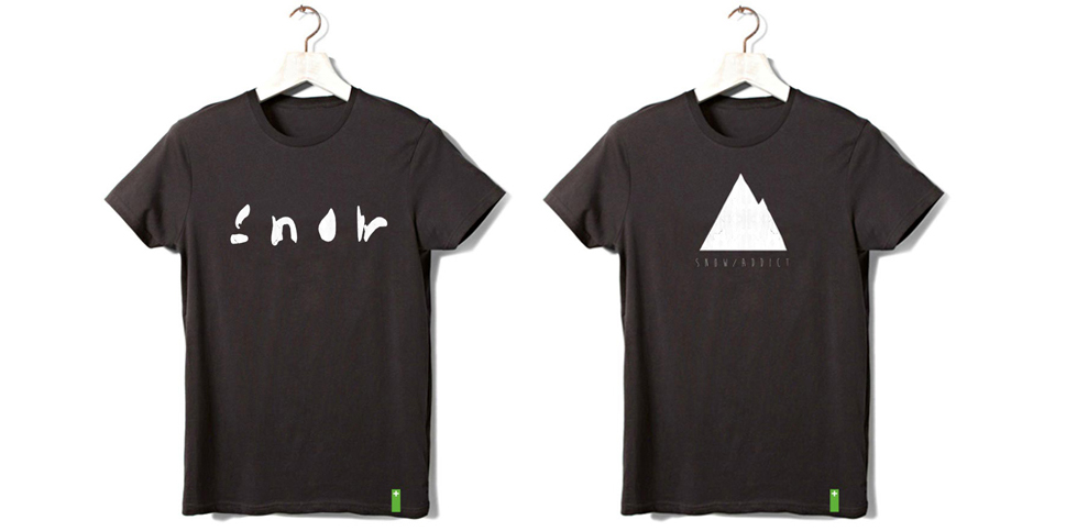 t-shirts snow-addict