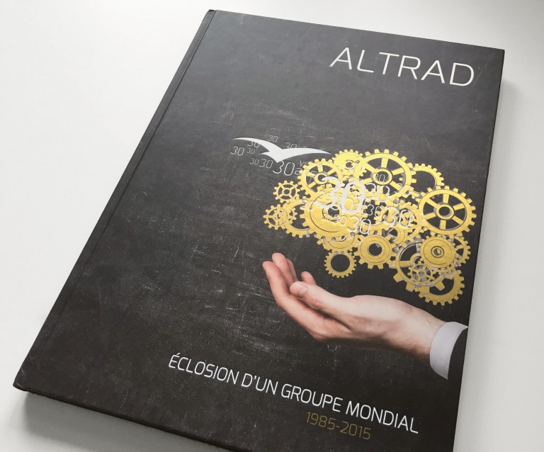 couverture du livre anniversaire du groupe altrad