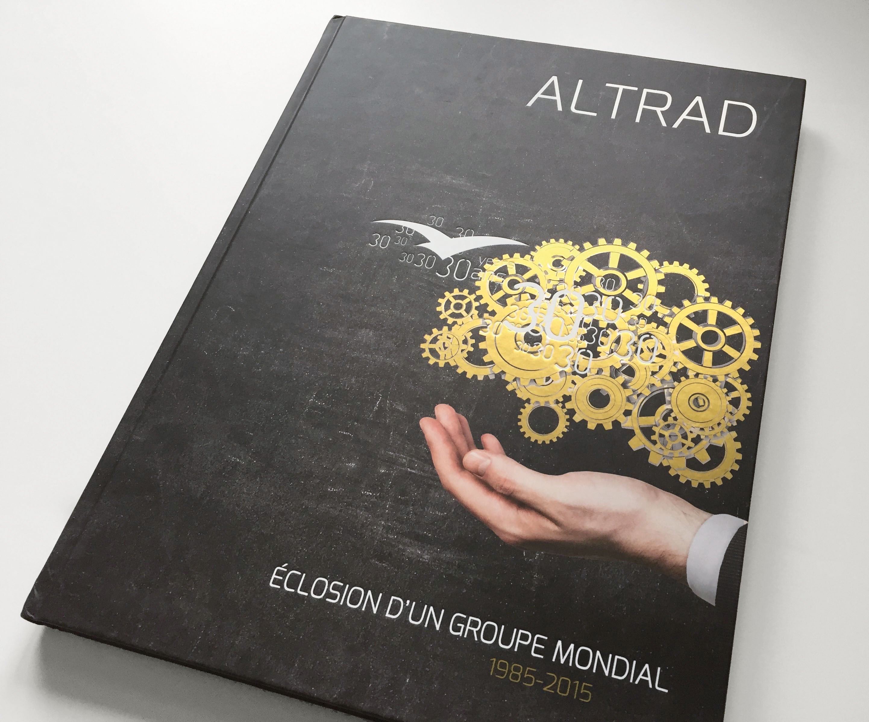 couverture du livre anniversaire du groupe altrad