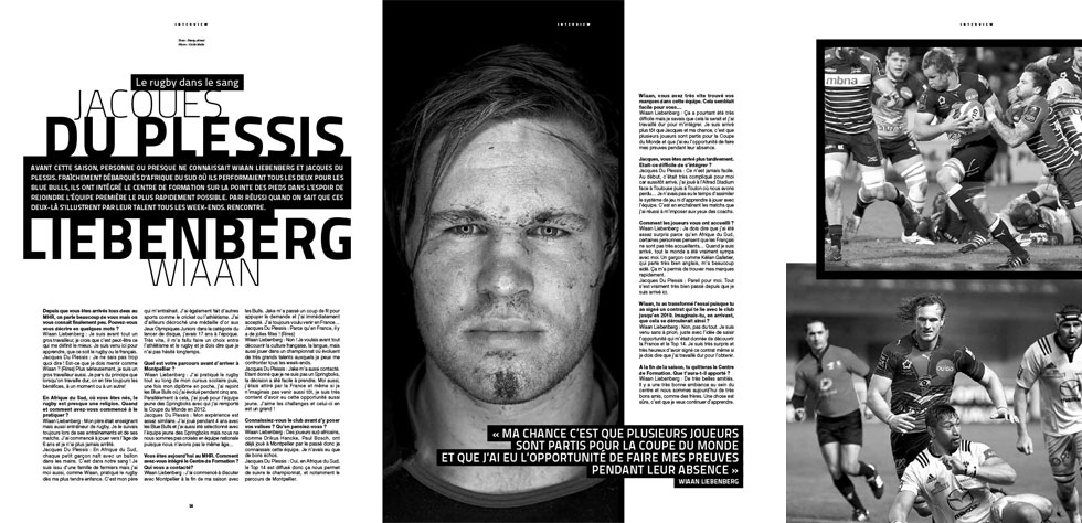 pages du magazine impact du MHR
