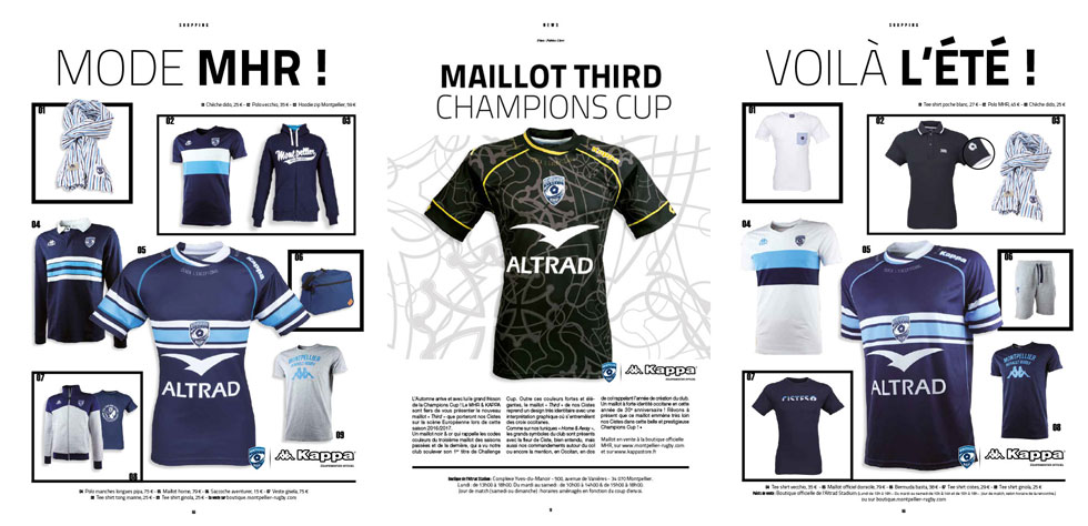 pages du magazine impact du MHR