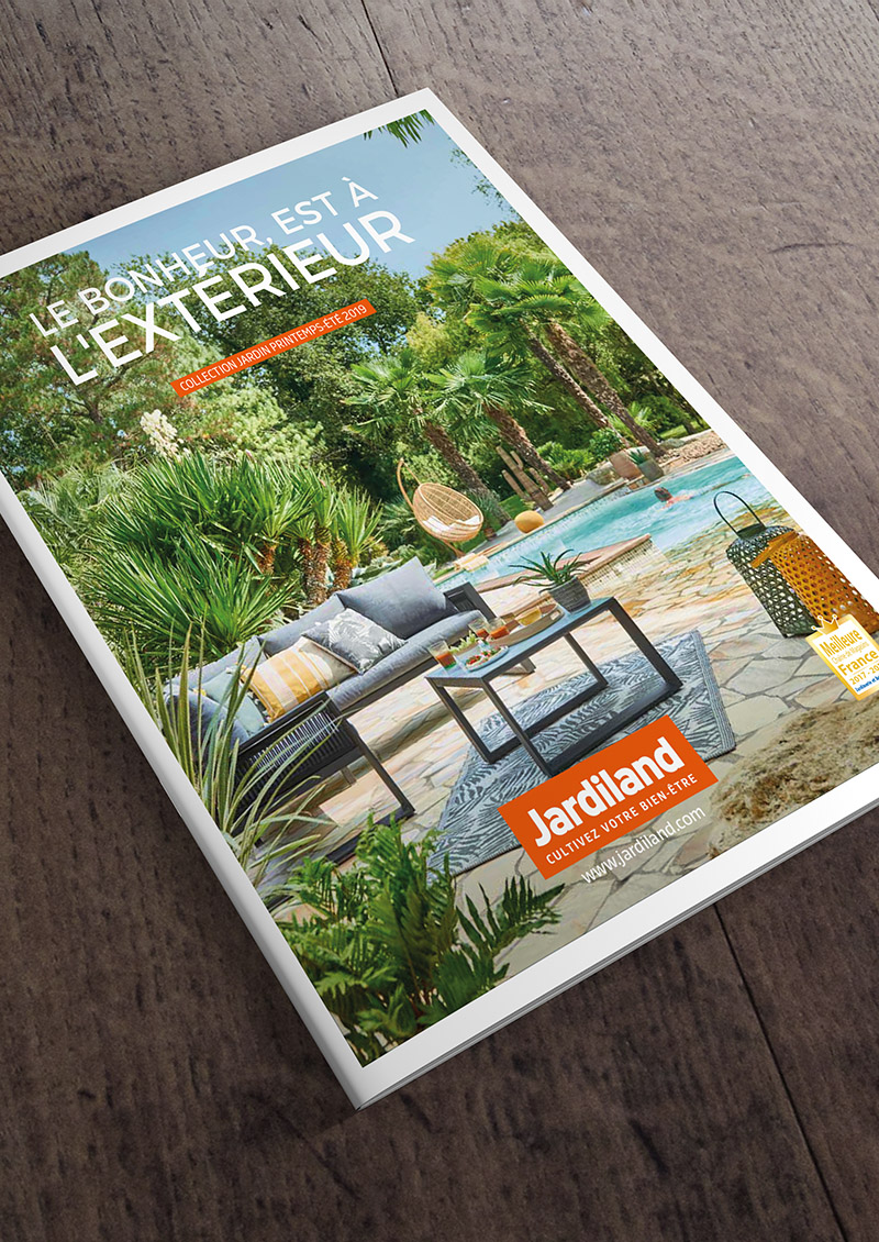 couverture du catalogue produits jardiland