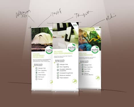 rollup pour FRX Polymers
