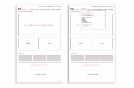 webdesign du site equitox