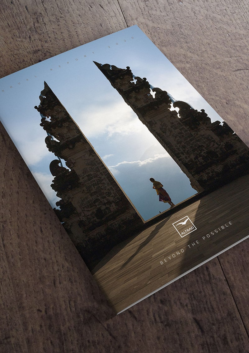 couverture du rapport annuel altrad 2020
