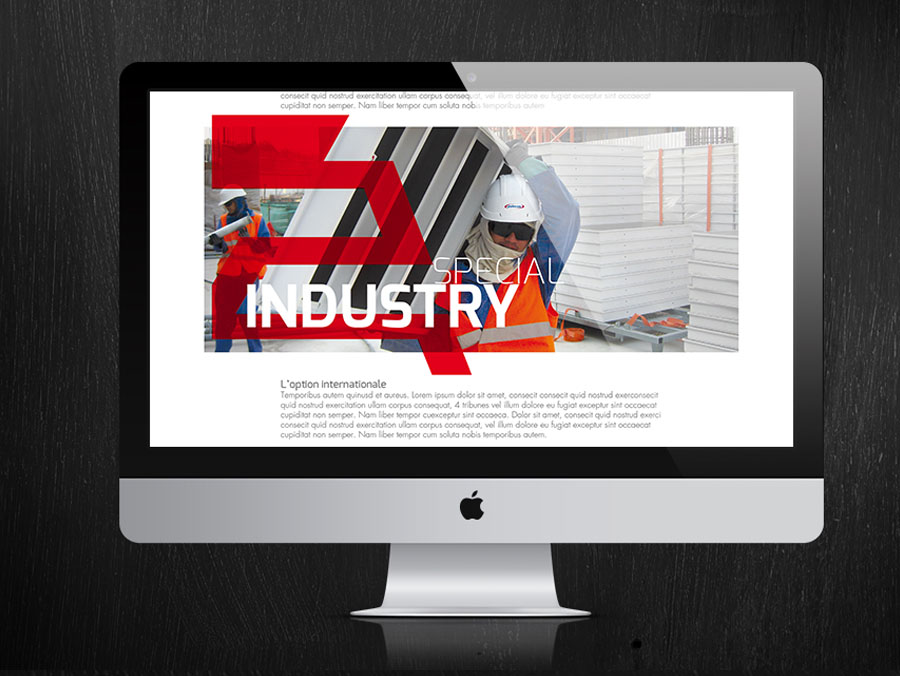 webdesign du site altrad coffrage et étaiements