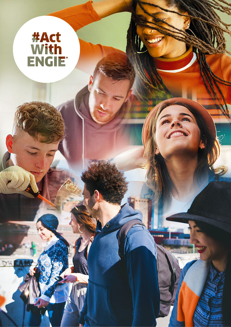 univers visuel act with engie