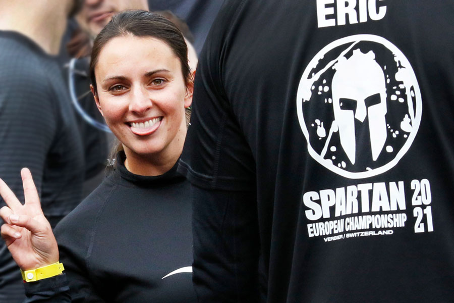 photo evenement spartan race et swissautoglass caroline