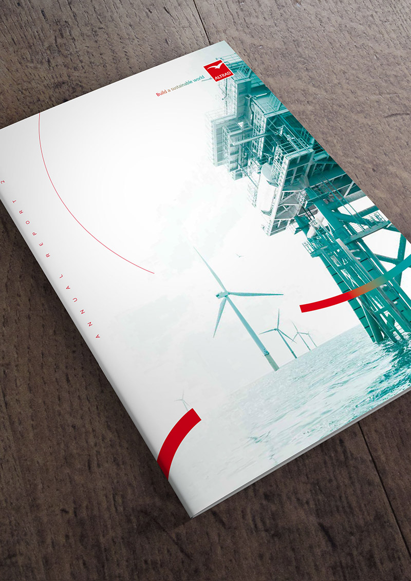 couverture du rapport annuel altrad 2022