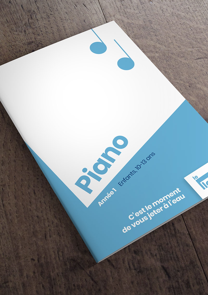 couverture du livret d'apprentissage du piano pour cultura